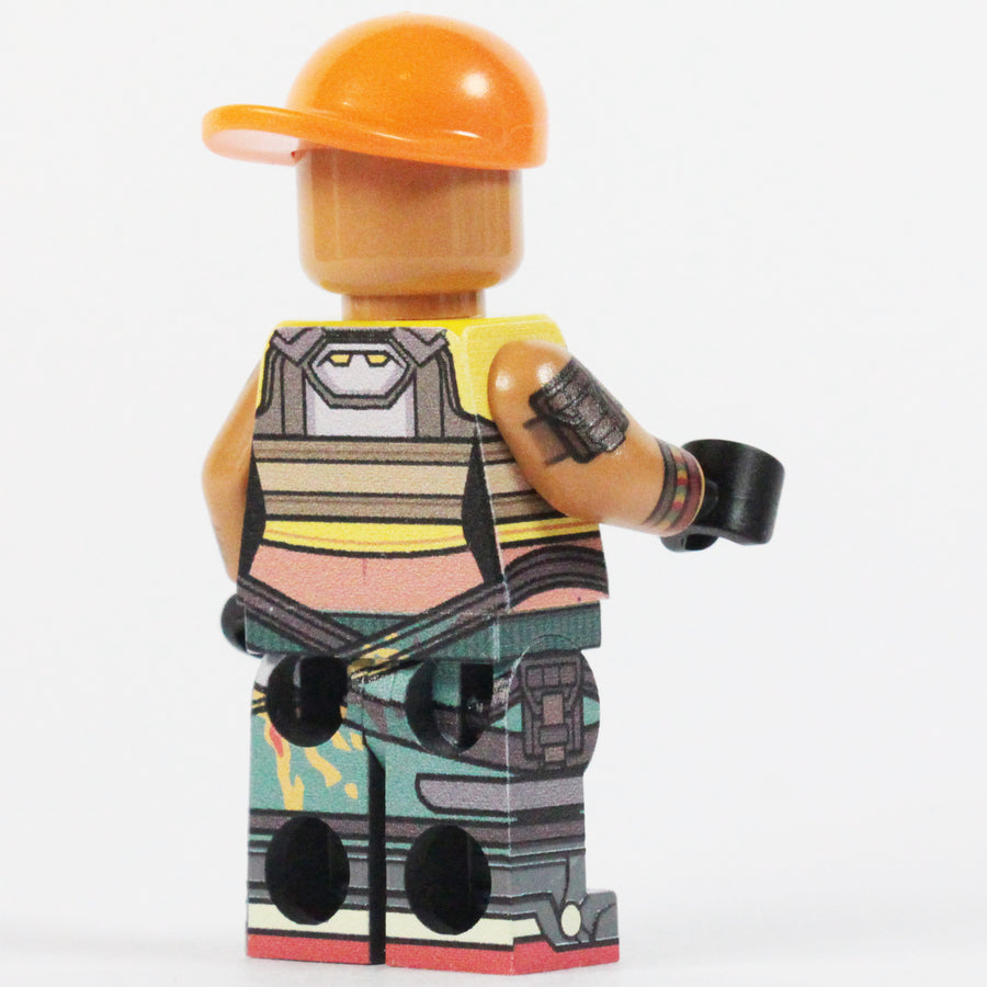Explosive Agent – custom LEGO-compatible minifigure item by BrickTactical, alternate view