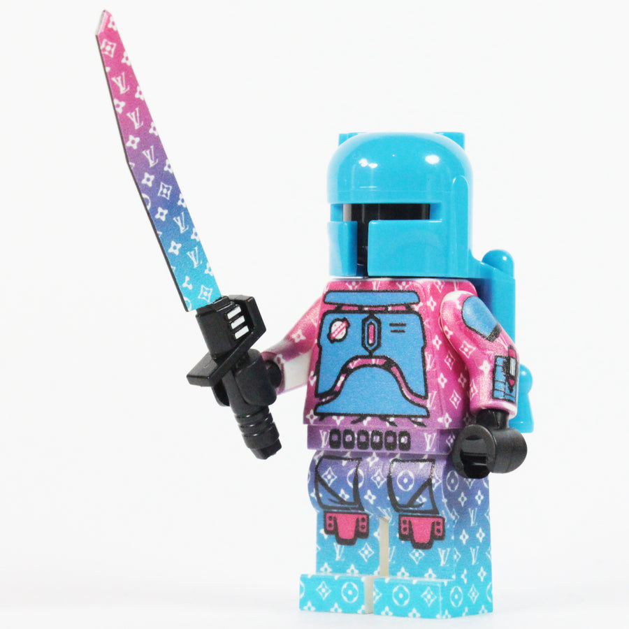 Faded Crystal Bounty Hunter - LIMITED EDITION 1/36 – custom LEGO-compatible minifigure item by BrickTactical