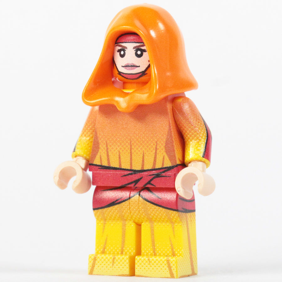 Flame Handmaiden – custom LEGO-compatible minifigure item by BrickTactical