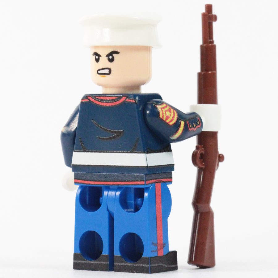 US Marine Corps – custom LEGO-compatible minifigure item by BrickTactical, alternate view