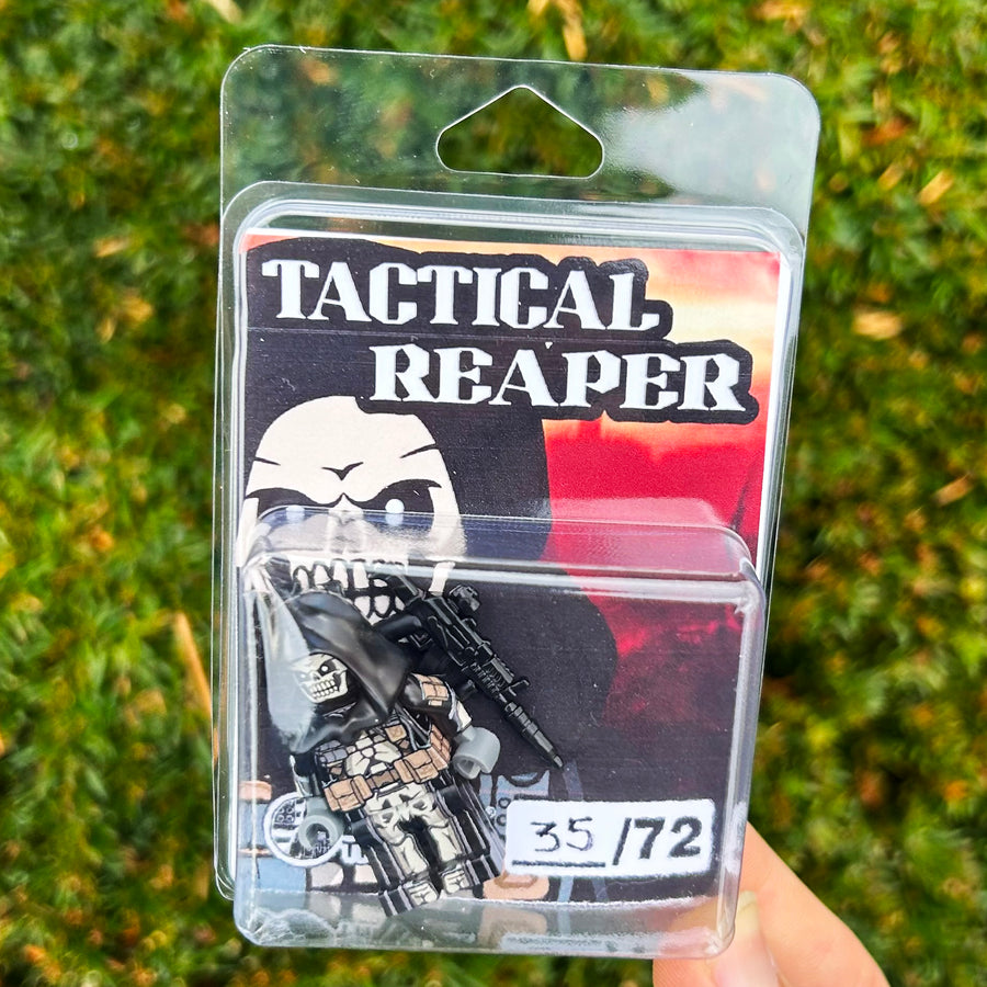 Tactical Reaper - LIMITED EDITION 1/72 – custom LEGO-compatible minifigure item by BrickTactical, alternate view