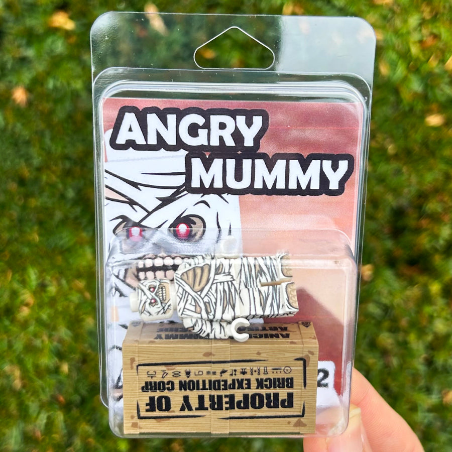 BrickTactical Custom LEGO Minifigure Angry Mummy Limited Edition 1/72 view 2