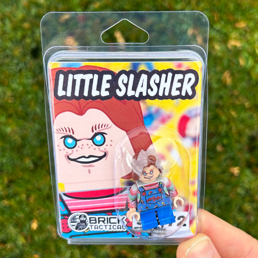 Little Slasher - LIMITED EDITION 1/72 – custom LEGO-compatible minifigure item by BrickTactical, alternate view