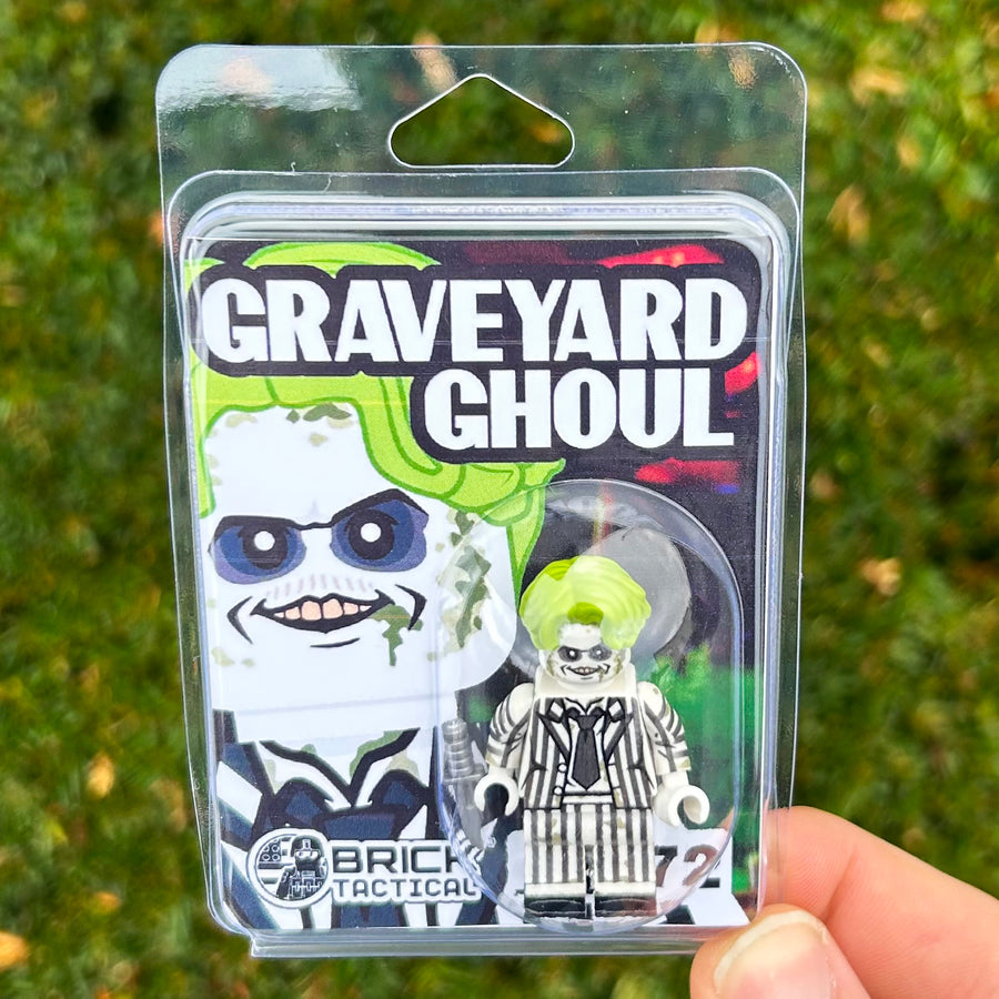 Graveyard Ghoul - LIMITED EDITION 1/72 – custom LEGO-compatible minifigure item by BrickTactical, alternate view