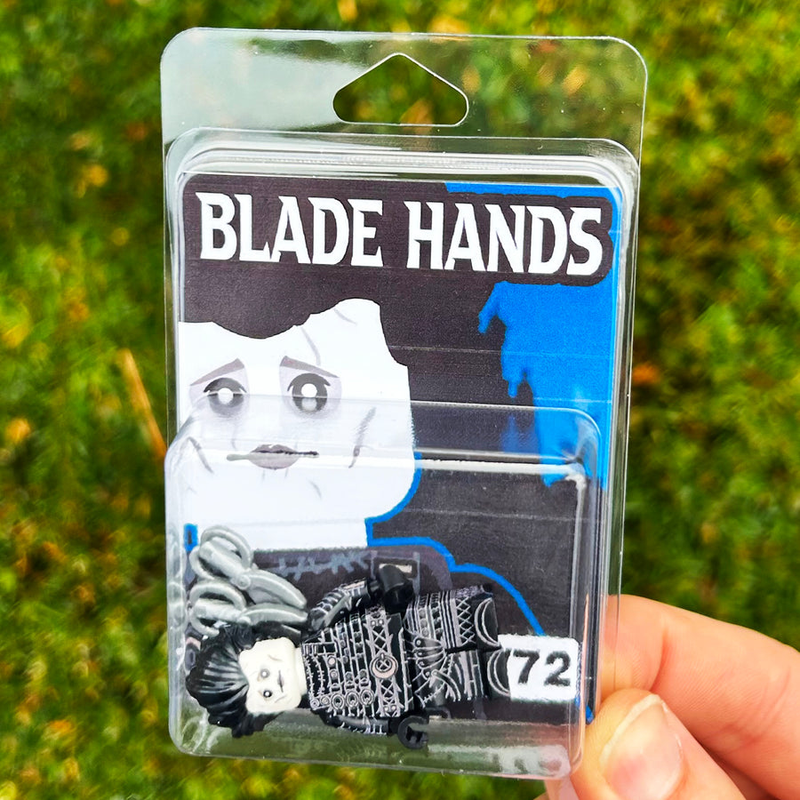 BrickTactical Custom LEGO Minifigure Blade Hands Limited Edition 1/72 view 2