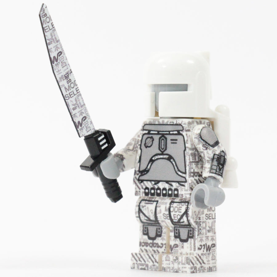 Newspaper Bounty Hunter - LIMITED EDITION 1/36 – custom LEGO-compatible minifigure item by BrickTactical
