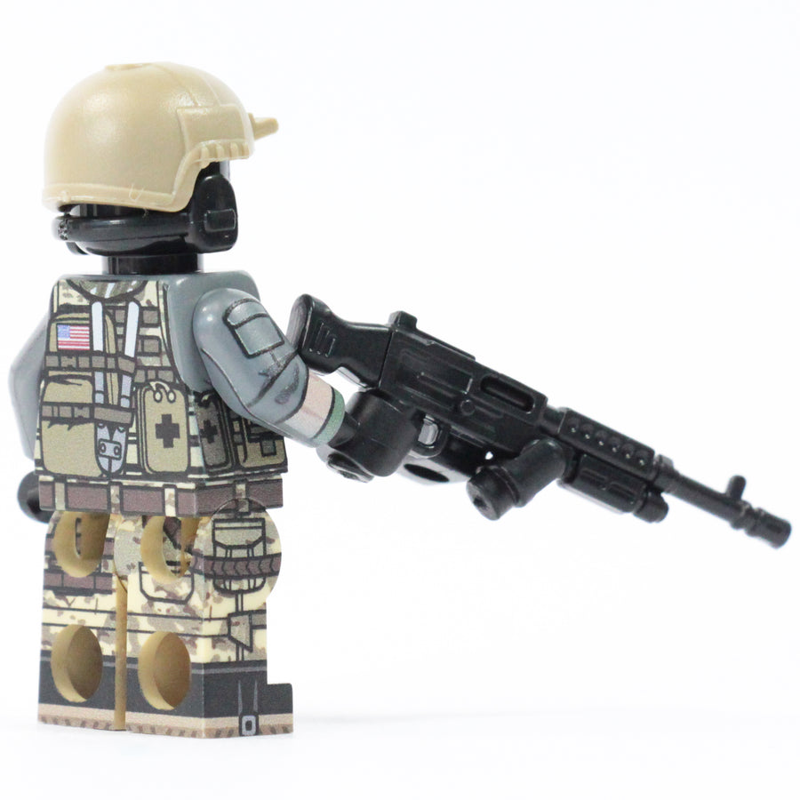 BrickTactical Custom LEGO Minifigure American Support V4 view 2