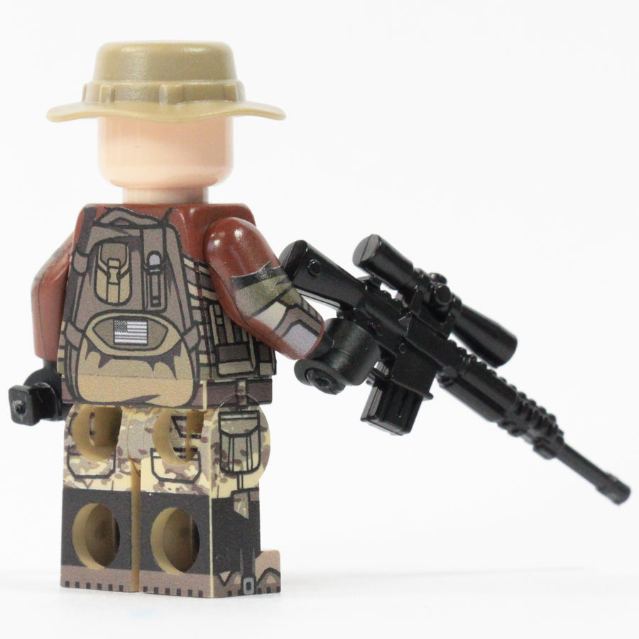 BrickTactical Custom LEGO Minifigure American Recon V4 view 2