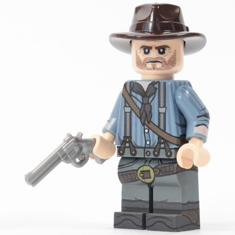 Coughing Cowboy – custom LEGO-compatible minifigure item by BrickTactical