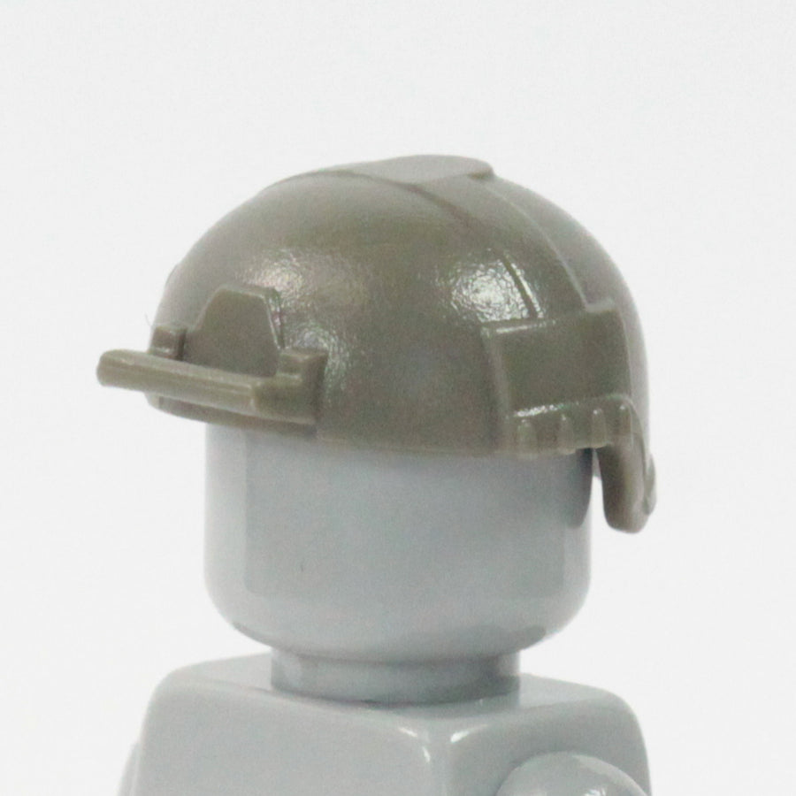 Military Helmet – custom LEGO-compatible minifigure item by BrickTactical, alternate view