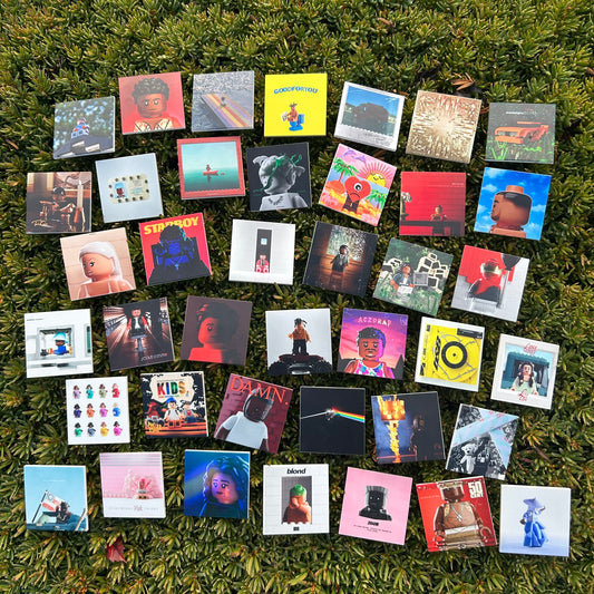 x3 Random 6x6 Tile Album Covers