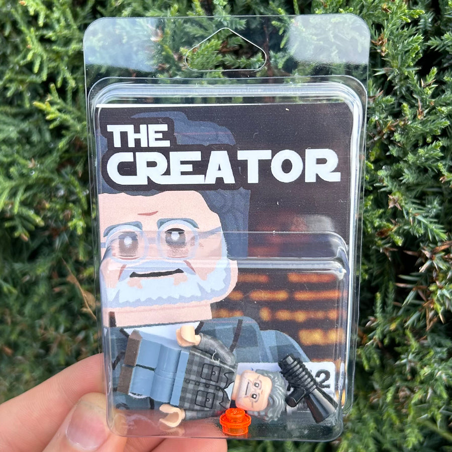 The Creator - LIMITED EDITION 1/72 – custom LEGO-compatible minifigure item by BrickTactical, alternate view