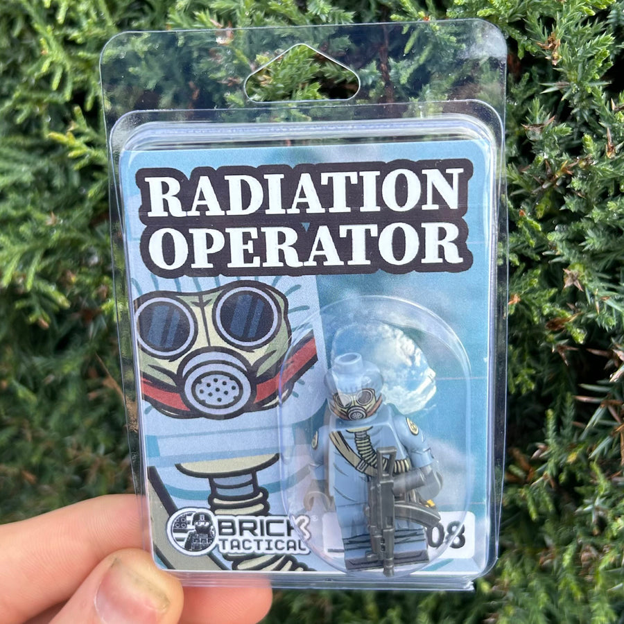 Radiation Operator - LIMITED EDITION 1/108 – custom LEGO-compatible minifigure item by BrickTactical, alternate view