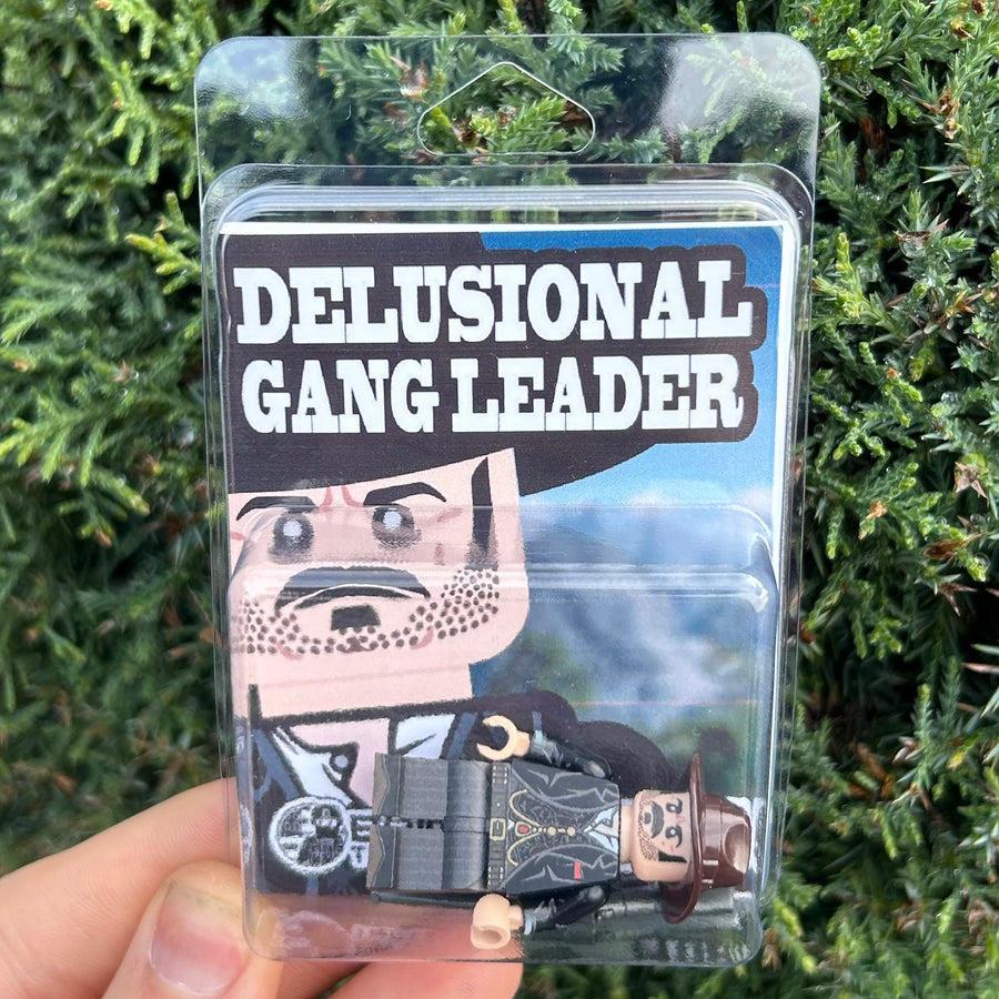 Delusional Gang Leader - LIMITED EDITION 1/108 – custom LEGO-compatible minifigure item by BrickTactical, alternate view