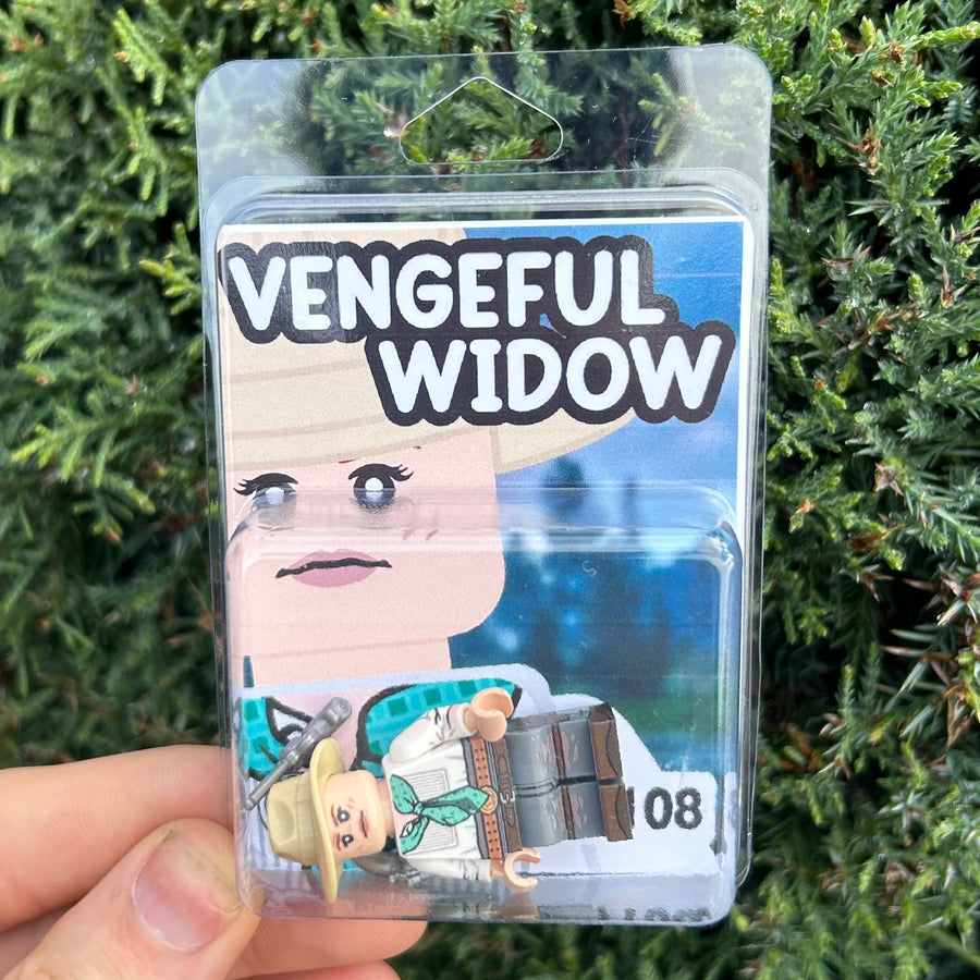 Vengeful Widow - LIMITED EDITION 1/108 – custom LEGO-compatible minifigure item by BrickTactical, alternate view