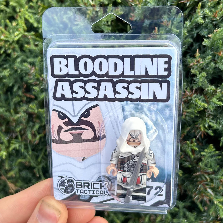 BrickTactical Custom LEGO Minifigure Bloodline Assassin Limited Edition 1/72 view 2