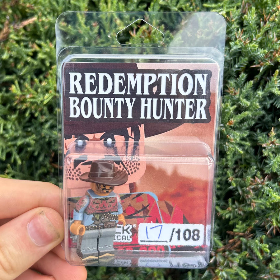 Redemption Bounty Hunter - LIMITED EDITION 1/108 – custom LEGO-compatible minifigure item by BrickTactical, alternate view