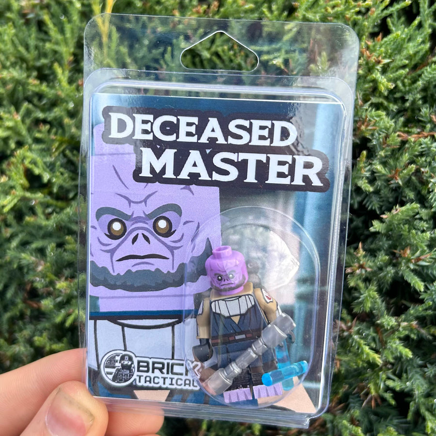 Deceased Master – custom LEGO-compatible minifigure item by BrickTactical, alternate view