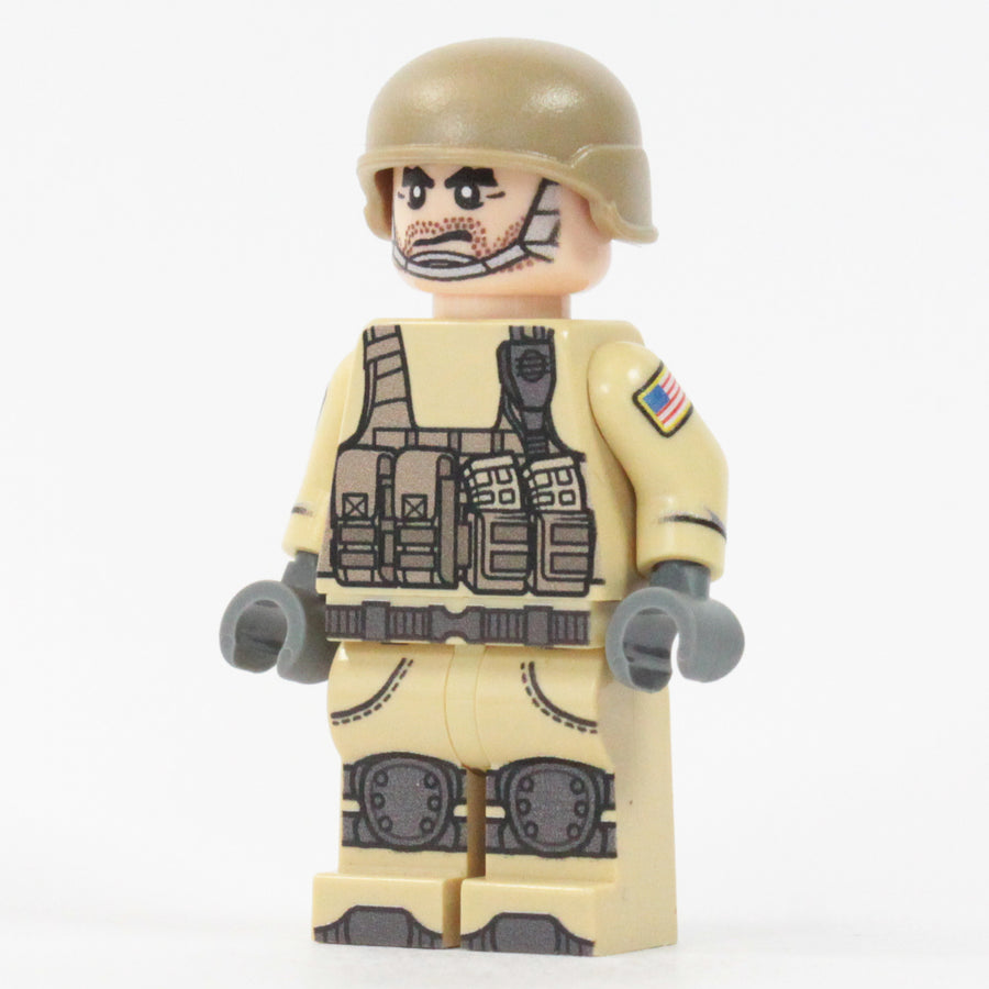 BT-HMVEE (Tan) – custom LEGO-compatible minifigure item by BrickTactical, alternate view