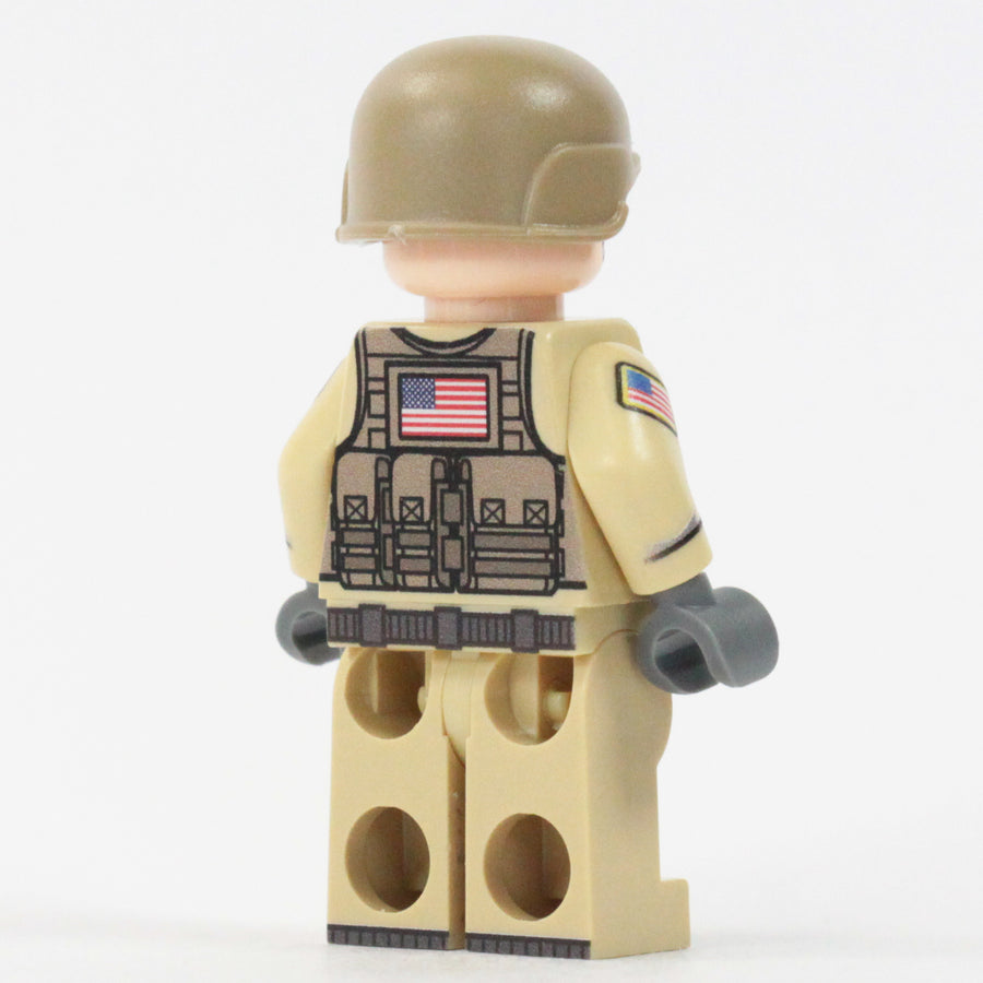 BT-HMVEE (Tan) – custom LEGO-compatible minifigure item by BrickTactical, alternate view