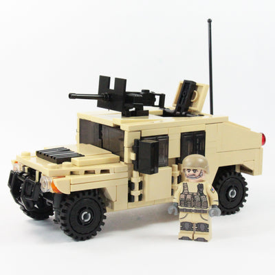 BT-HMVEE (Tan) – custom LEGO-compatible minifigure item by BrickTactical