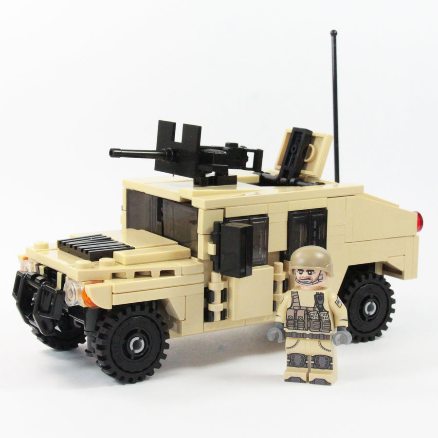 BT-HMVEE (Tan) – custom LEGO-compatible minifigure item by BrickTactical