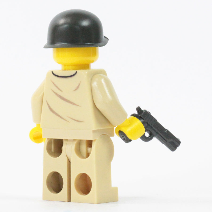 WW2 American General – custom LEGO-compatible minifigure item by BrickTactical, alternate view