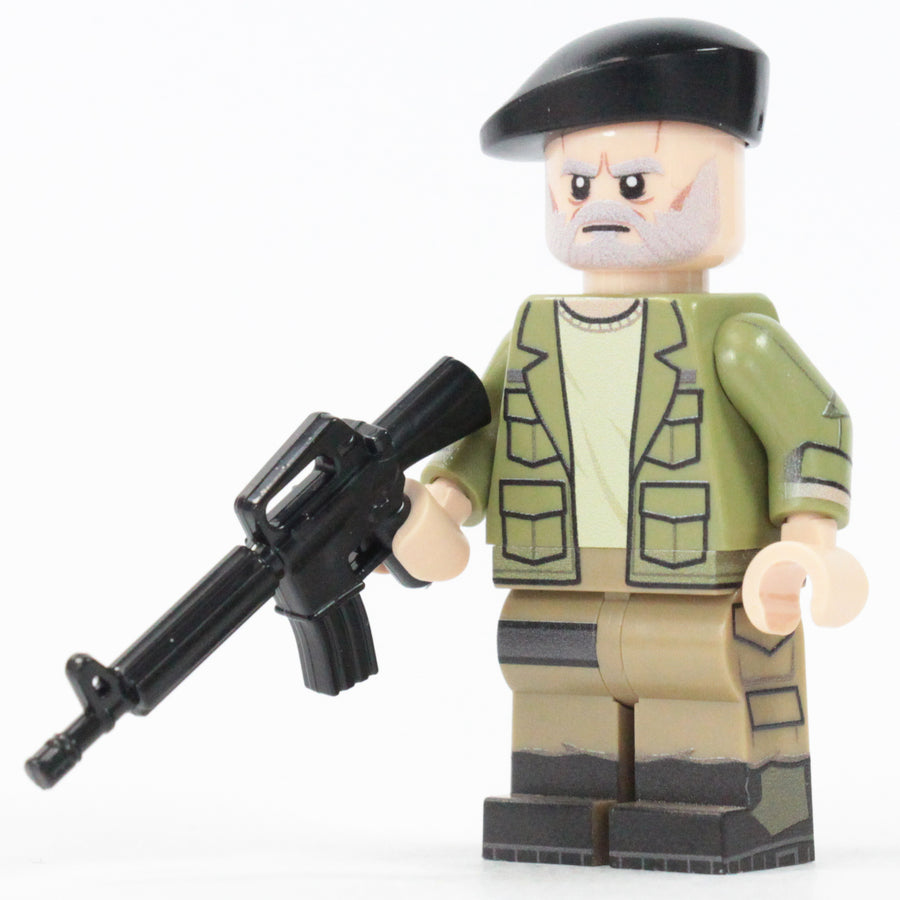 The Veteran – custom LEGO-compatible minifigure item by BrickTactical