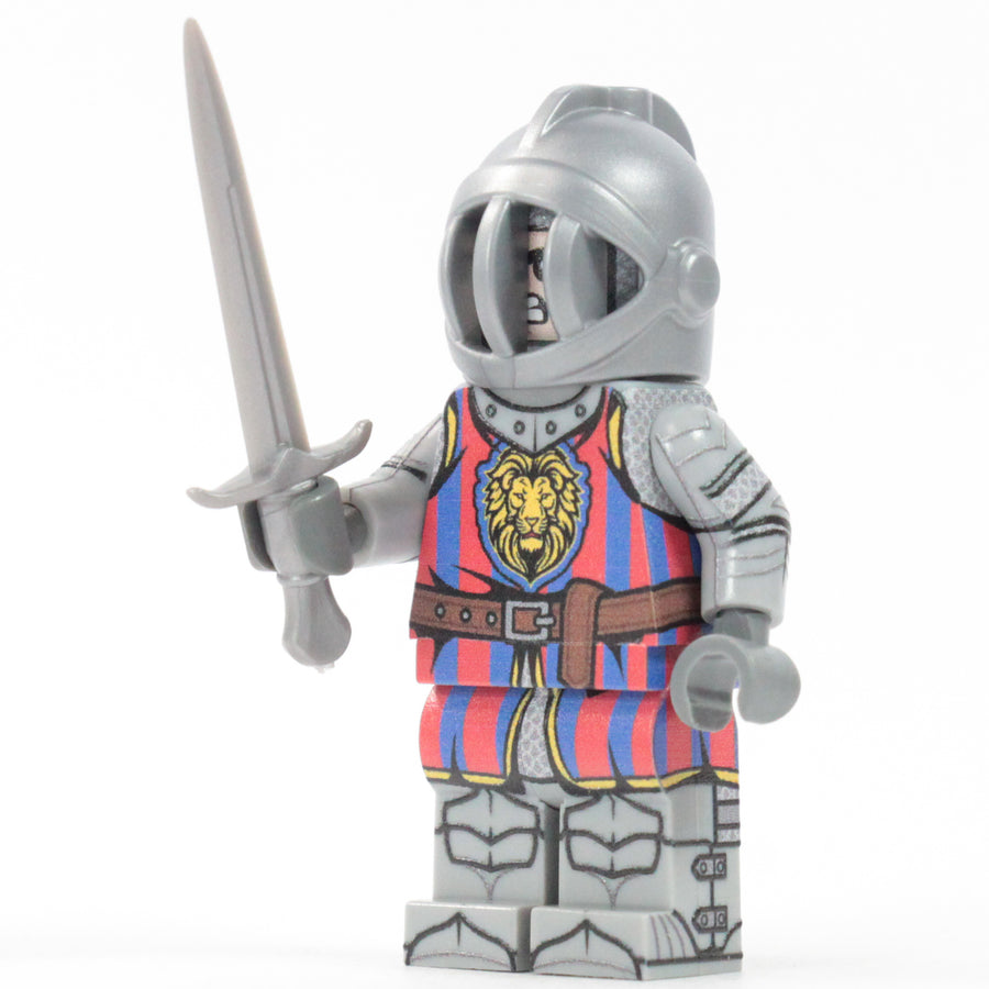Lion Knight – custom LEGO-compatible minifigure item by BrickTactical