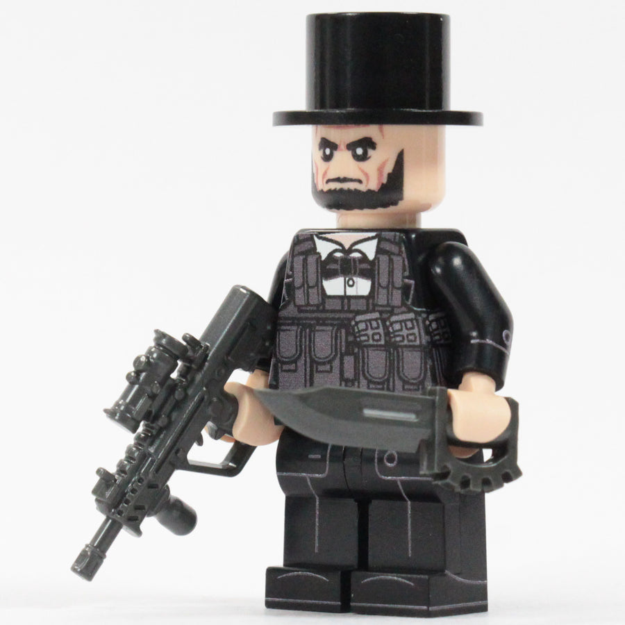 BrickTactical Custom LEGO Minifigure Bearded Patriot