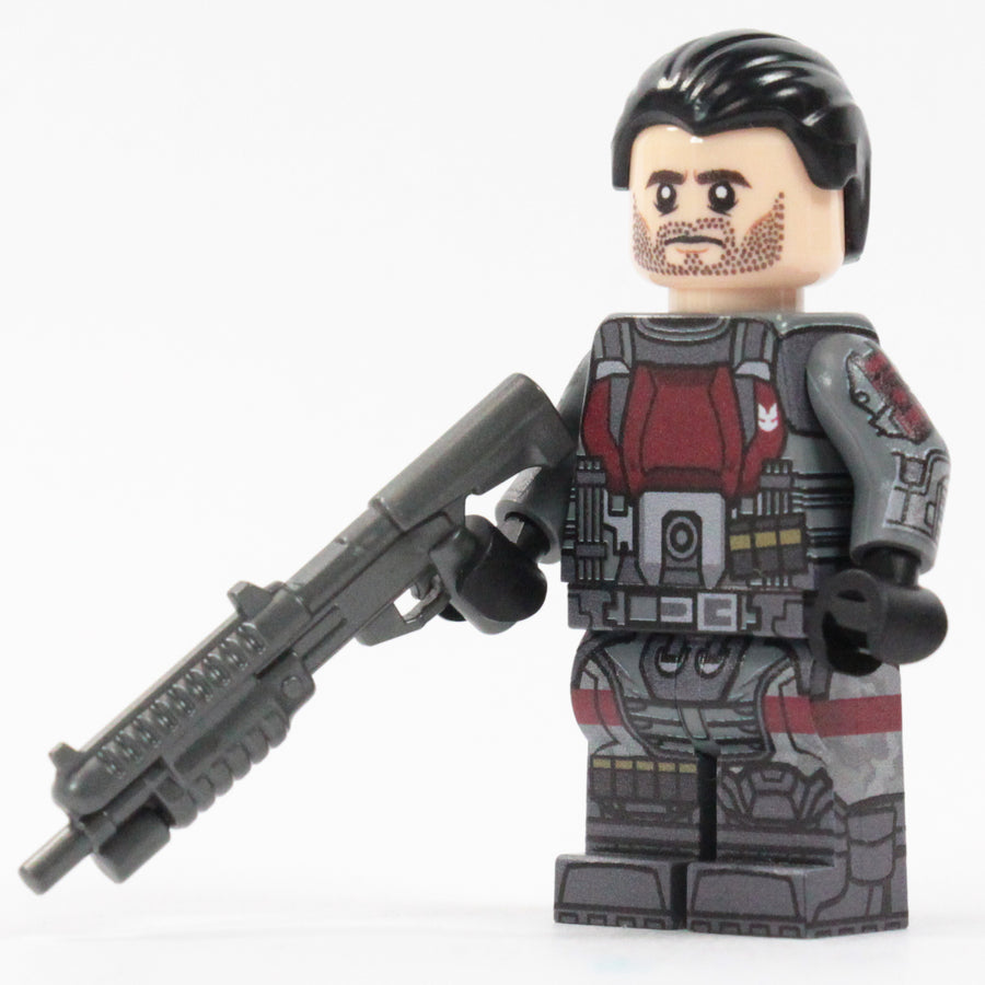 Space Marine Traitor – custom LEGO-compatible minifigure item by BrickTactical