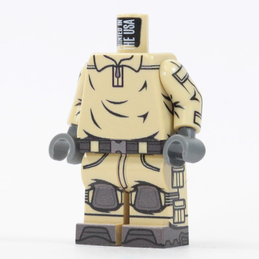 Military Uniform Body – custom LEGO-compatible minifigure item by BrickTactical, alternate view