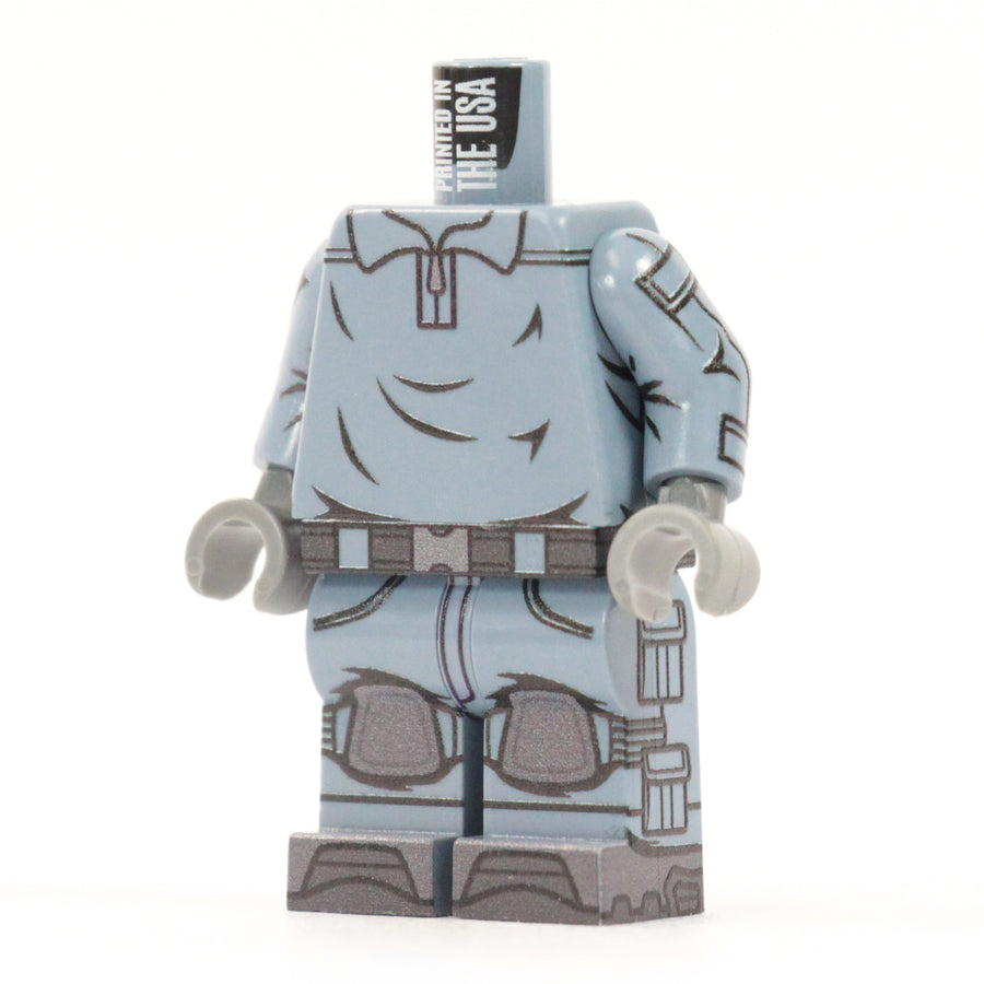 Military Uniform Body – custom LEGO-compatible minifigure item by BrickTactical, alternate view