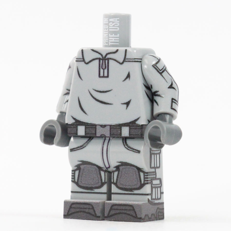 Military Uniform Body – custom LEGO-compatible minifigure item by BrickTactical, alternate view