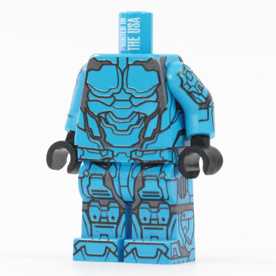 Armor Body Suits – custom LEGO-compatible minifigure item by BrickTactical, alternate view
