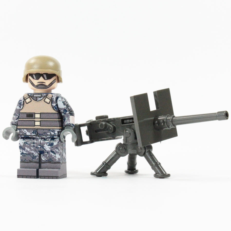 Heavy Support Gunner – custom LEGO-compatible minifigure item by BrickTactical
