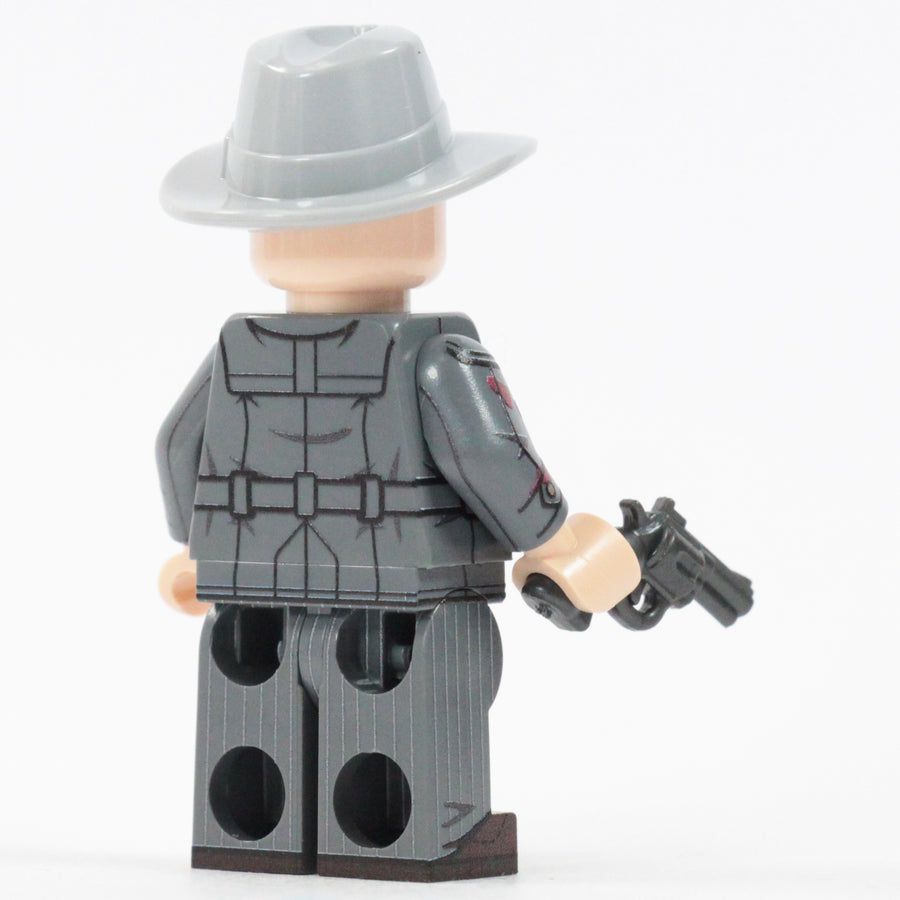 Shadow Detective – custom LEGO-compatible minifigure item by BrickTactical, alternate view