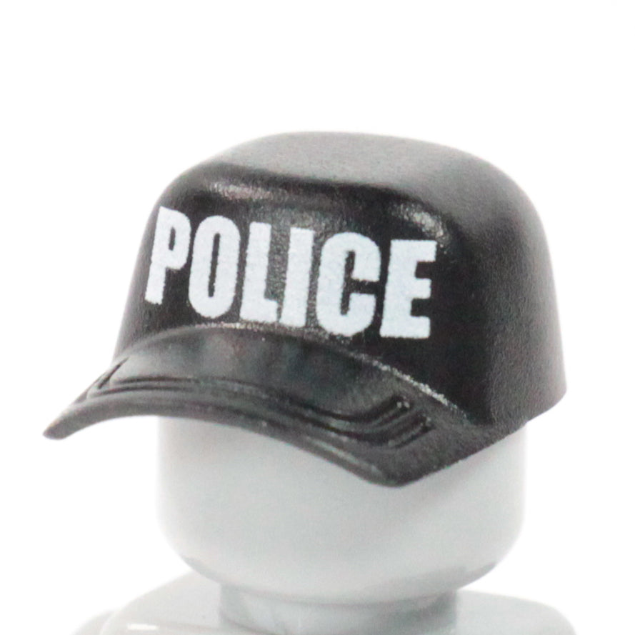 Police Cap – custom LEGO-compatible minifigure item by BrickTactical