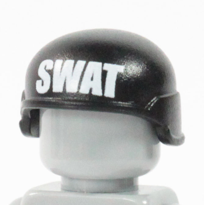 SWAT Helmet – custom LEGO-compatible minifigure item by BrickTactical