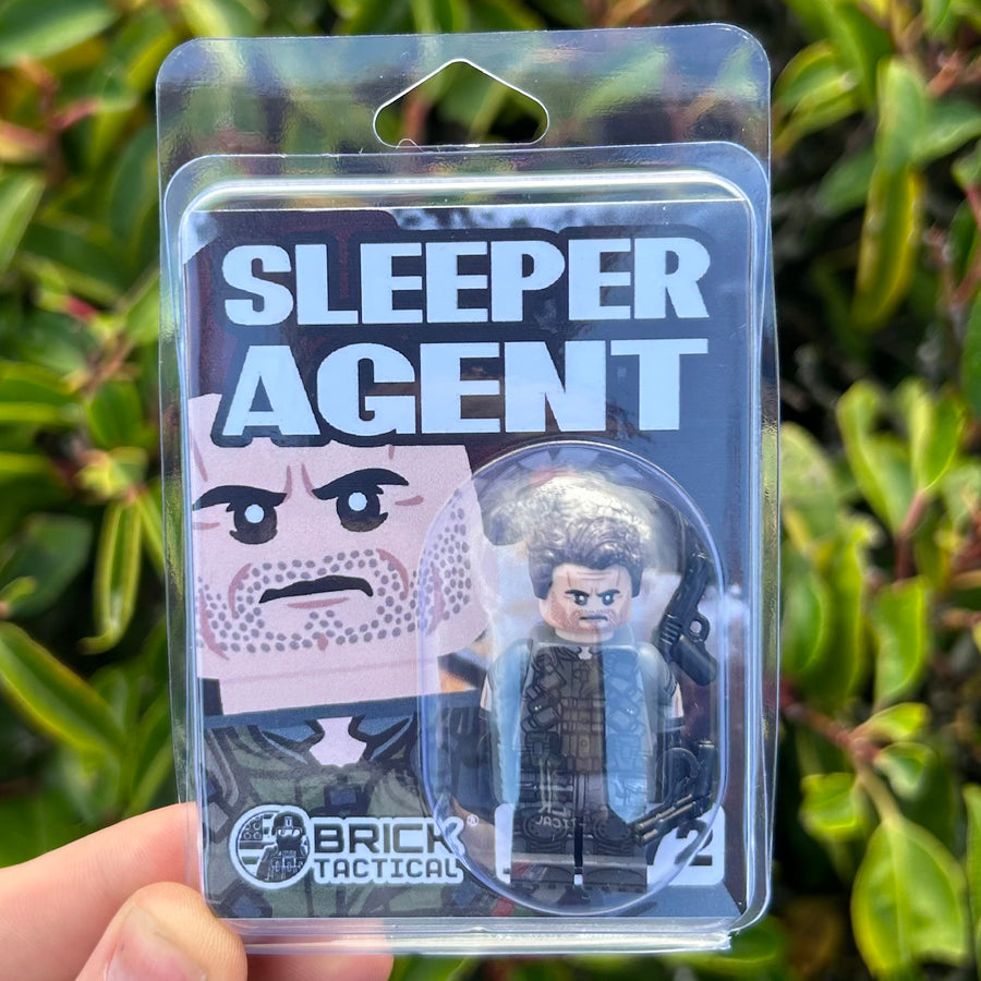 Sleeper Agent - LIMITED EDITION 1/72 – custom LEGO-compatible minifigure item by BrickTactical, alternate view