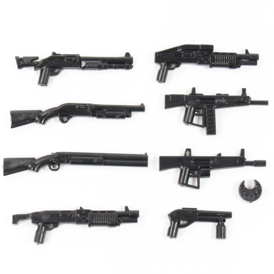 Shotgun Weapon Pack – custom LEGO-compatible minifigure item by BrickTactical