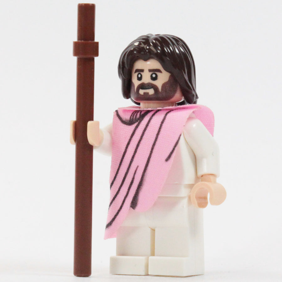 Jesus (Hot Pink) – custom LEGO-compatible minifigure item by BrickTactical
