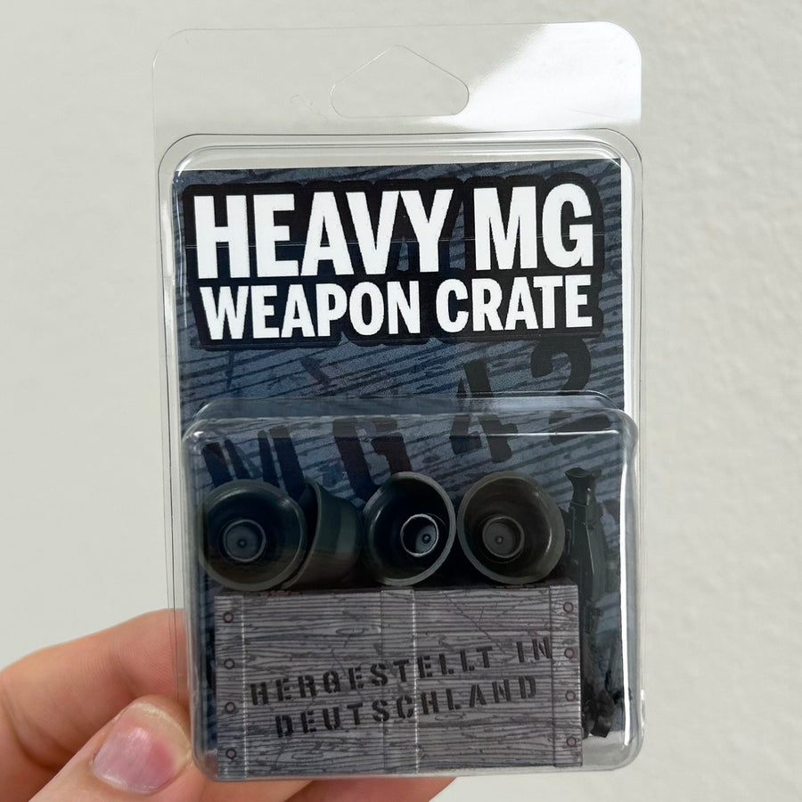 Heavy MG Weapon Crate – custom LEGO-compatible minifigure item by BrickTactical, alternate view