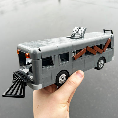 Zombie Bus – custom LEGO-compatible minifigure item by BrickTactical