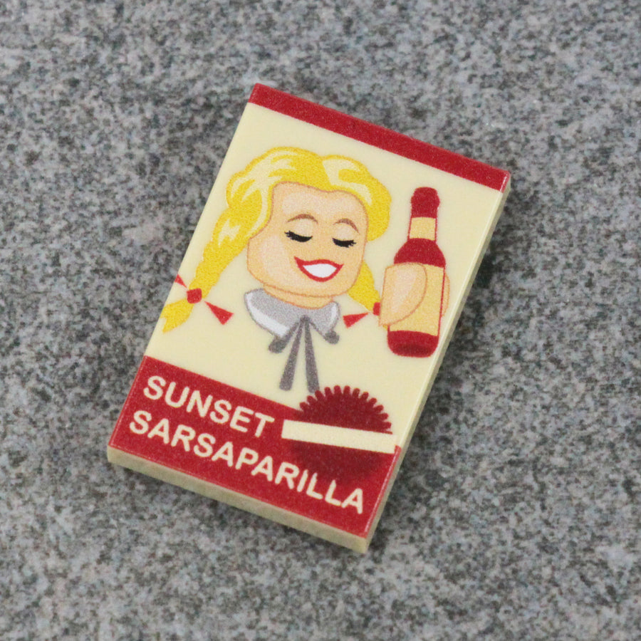 Sunset Tile – custom LEGO-compatible minifigure item by BrickTactical