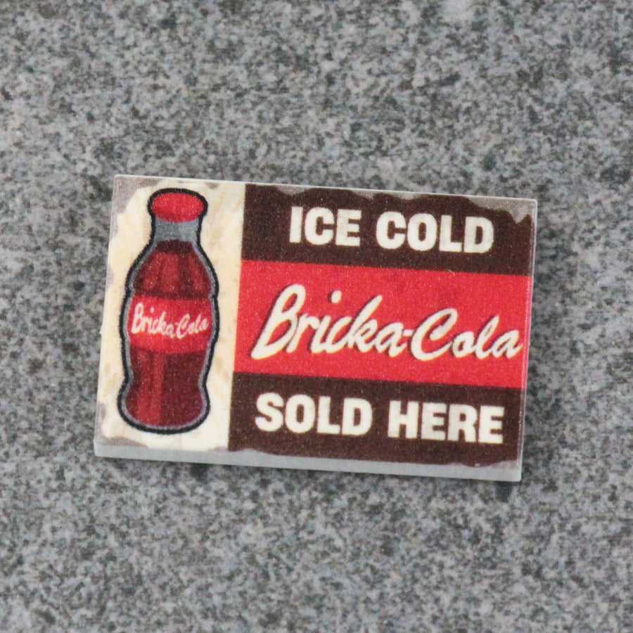 ICE COLD Tile – custom LEGO-compatible minifigure item by BrickTactical