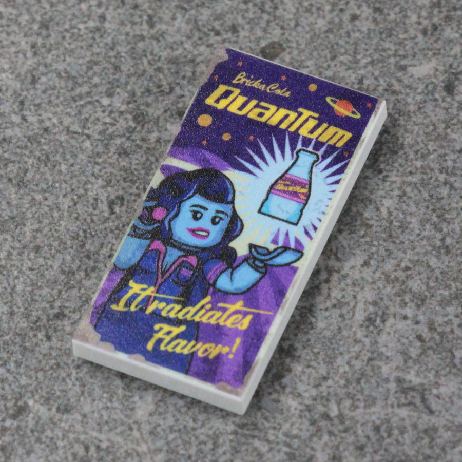 Radiates Flavor Poster Tile – custom LEGO-compatible minifigure item by BrickTactical