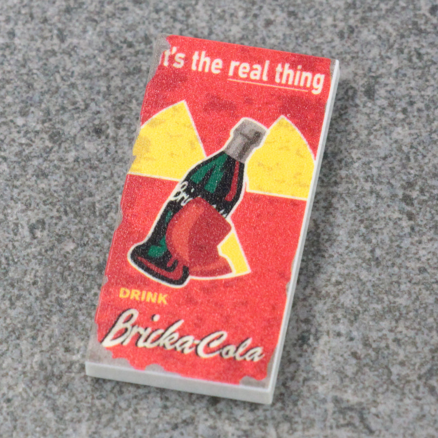 The Real Thing Poster Tile – custom LEGO-compatible minifigure item by BrickTactical