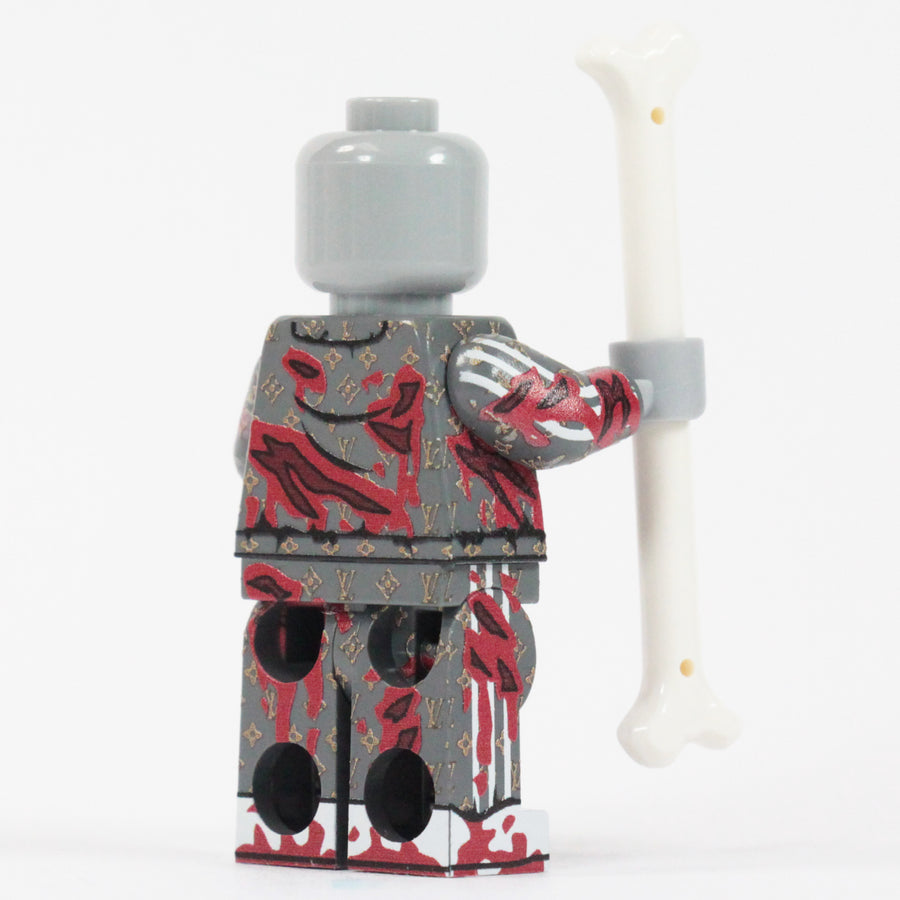 Clout Zombie - LIMITED EDITION 1/36 – custom LEGO-compatible minifigure item by BrickTactical, alternate view