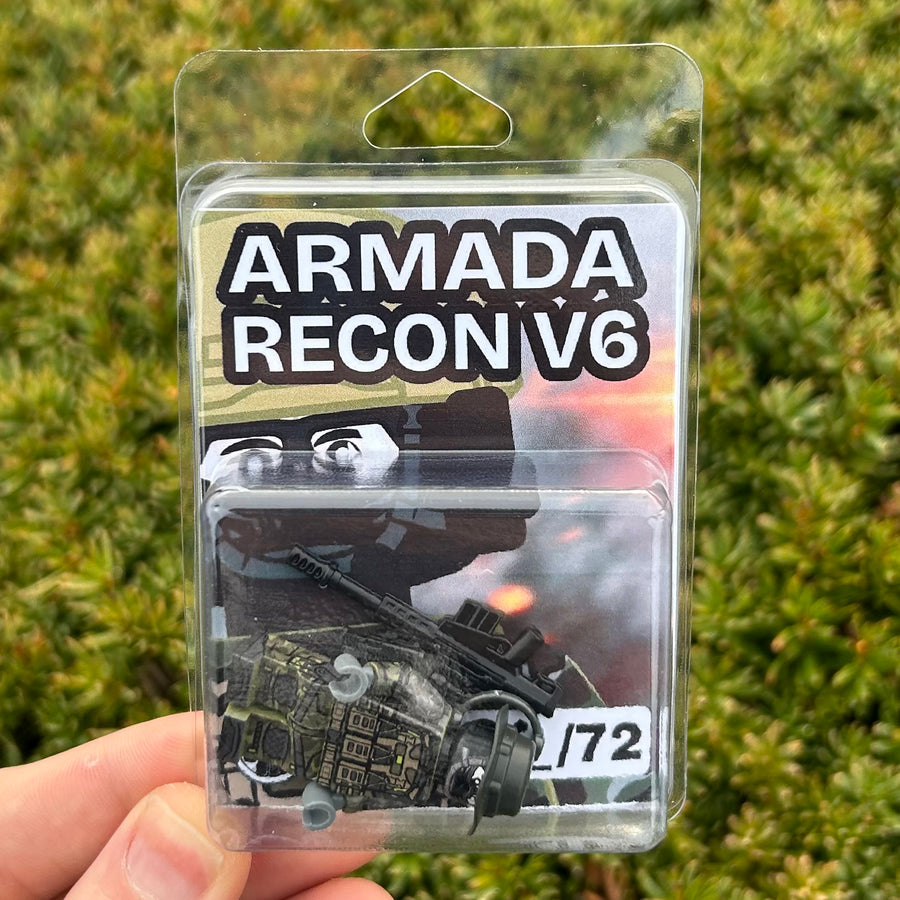 BrickTactical Custom LEGO Minifigure Armada Recon V6 Limited Edition 1/72 view 2